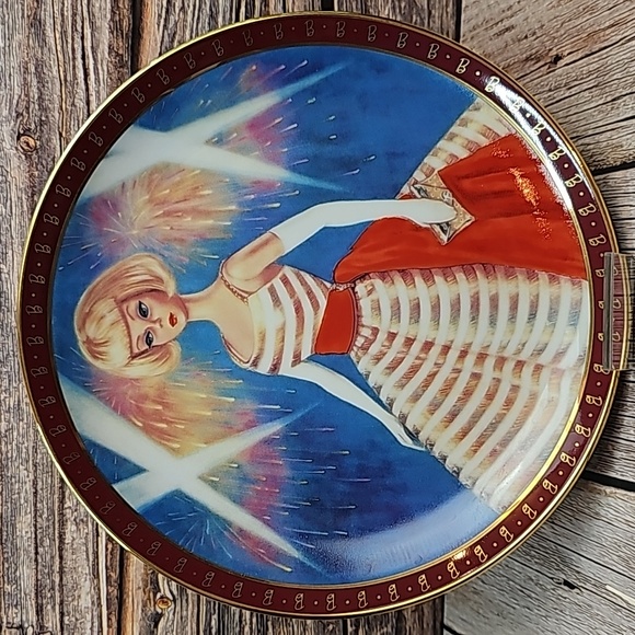 VINTAGE 1959-1966 HIGH FASHION BARBIE DANBURY MINT COLLECTORS PLATES - Picture 8 of 13